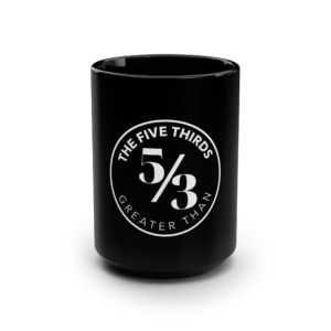 Stylish Black Mug with Inspirational Quote, Perfect Gift for Coffee Lovers, Office Decor, Birthday, Graduation, and Holidays