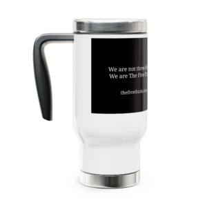 Stylish Travel Mug, Insulated Coffee Cup, Gift for Dad, Car Mug, Office Drinkware, Unique Travel Accessory, Motivational Mug